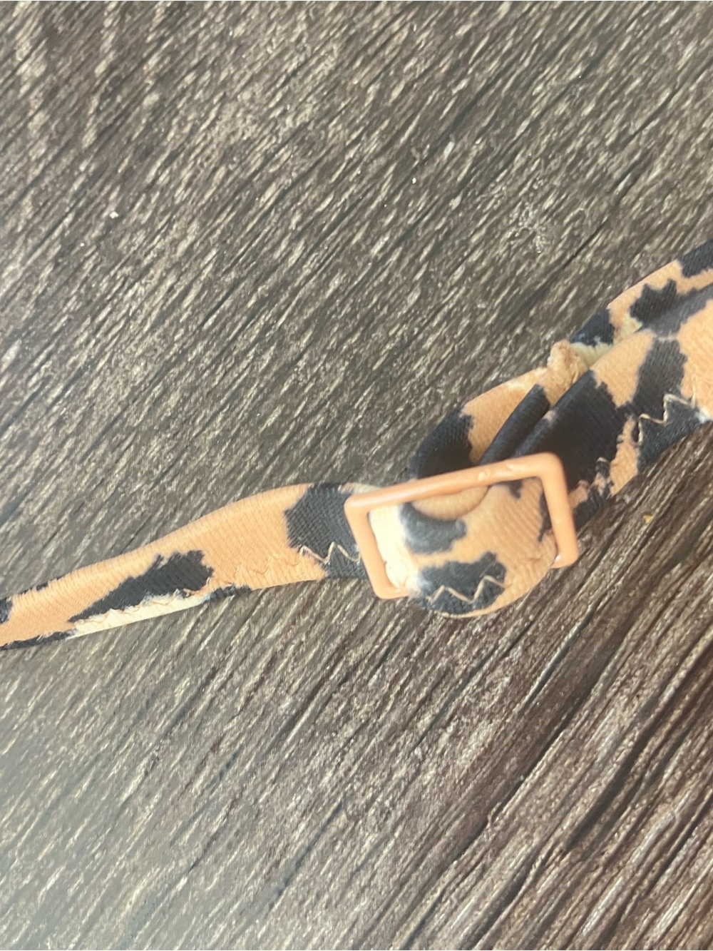 aerie Leopard-Print Scoop Swim Top - Picture 2 of 3